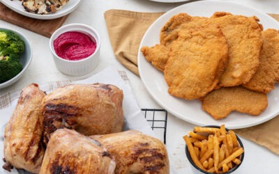 Milanesa a la florentina: una receta exquisita, sana ¡y en minutos!