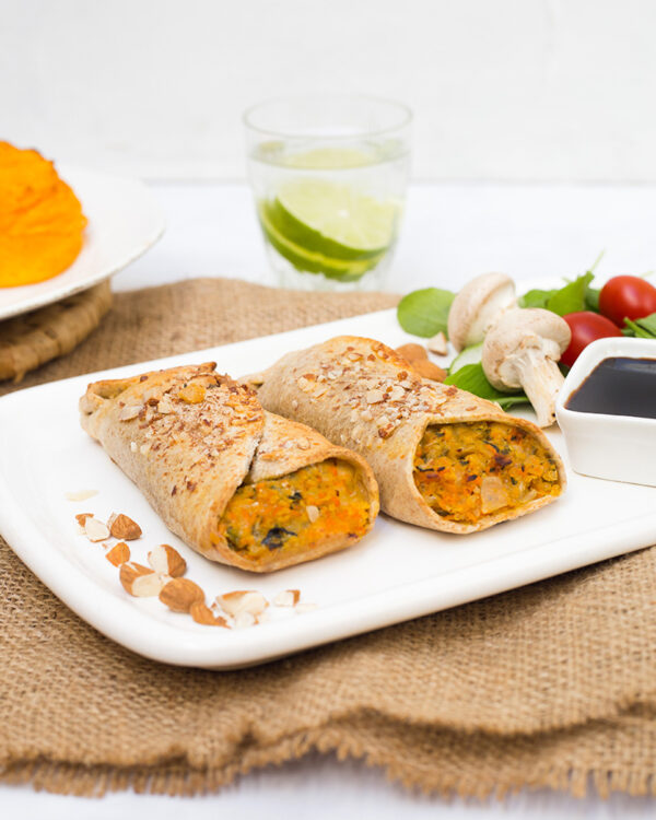 BURRITO QUESO AZUL / CALABAZA / QUINOA (2U)