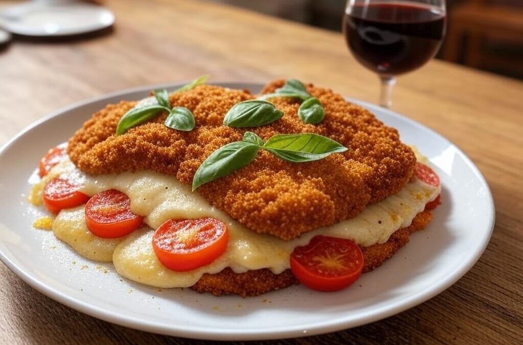 Milanesa capresse argentina